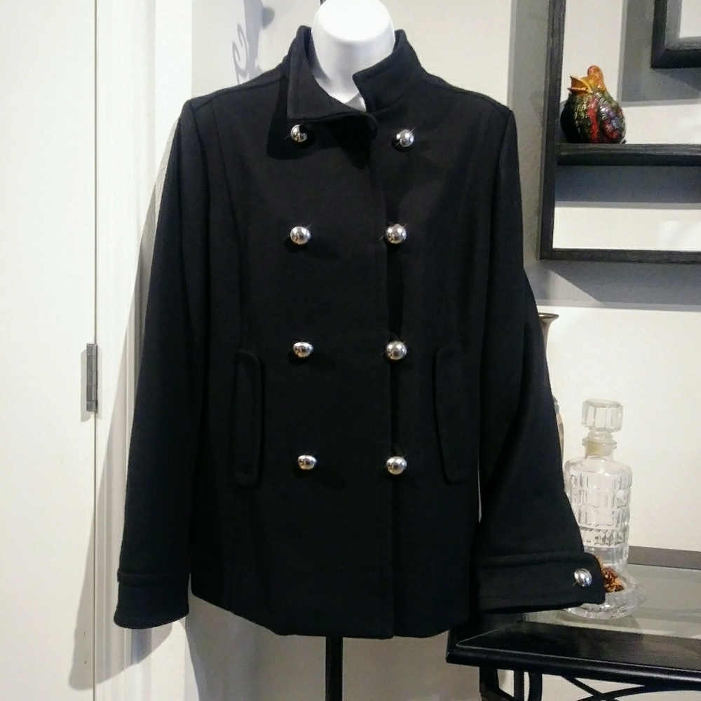 Banana Republic Wool Pea Coat - Picture 1 of 5